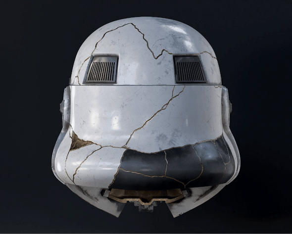 Captain Enoch Night Trooper Helmet (Finished Helmet)