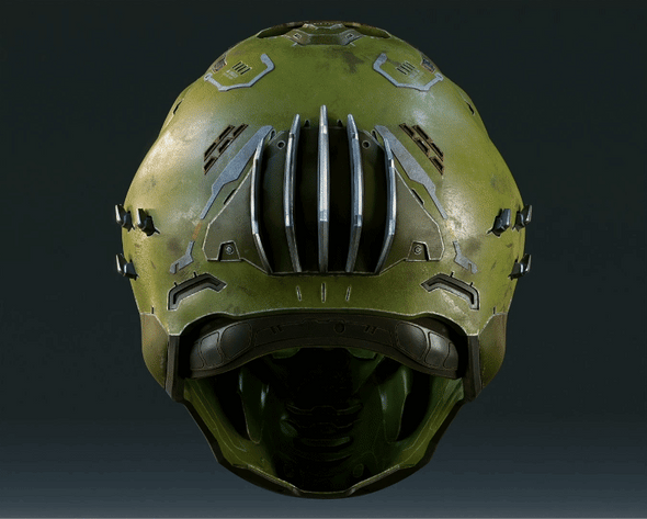 Doom Slayer Helmet (Finished Helmet)