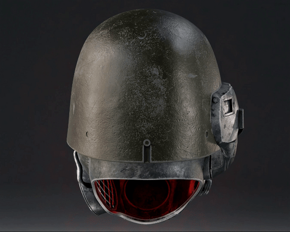 Fallout NCR Ranger Helmet (Finished Helmet)