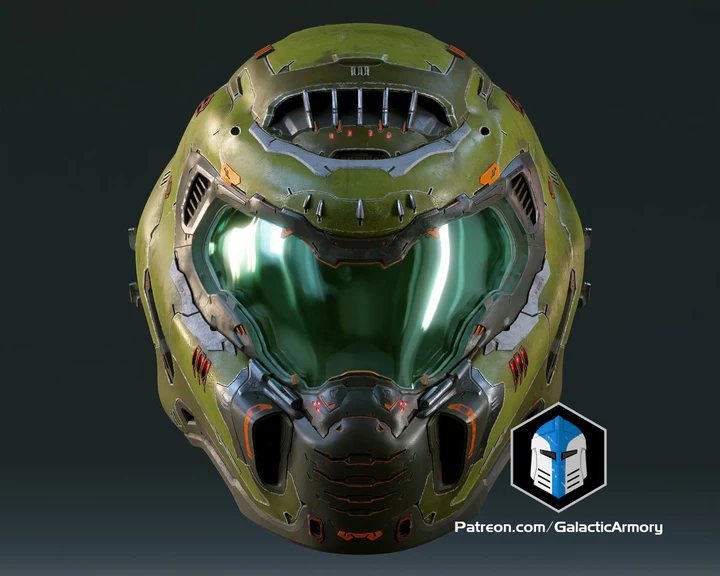 Doom Slayer Helmet (Finished Helmet)